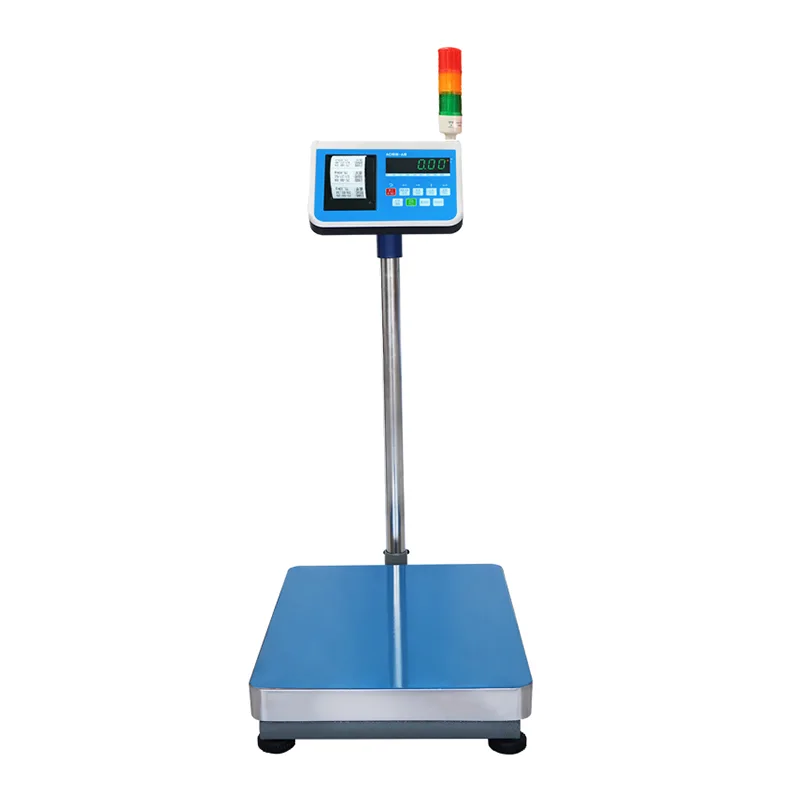 Menimbang Timbangan Elektronik dengan Printer